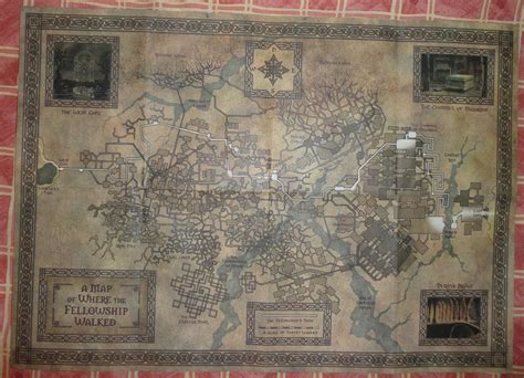 Moria Map Fellowship Of The Ring Lord Of The Rings Fantasy Map