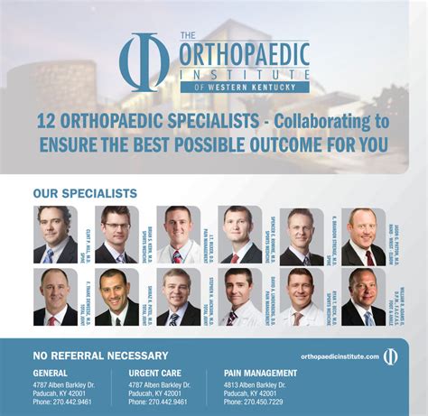 Sunday May 26 2019 Ad The Orthopaedic Institute Of Western Kentucky