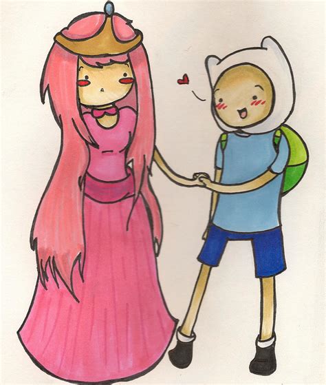 At Finn And Princess Bubblegum By Bearinacave On Deviantart