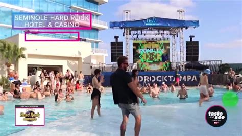 Tampas Ultimate Pool Party At Seminole Hard Rock Hotel Youtube