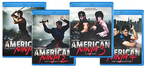 American Ninja Saga Blu Ray Olive Films