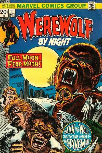 Werewolf By Night Vol 1 11 Werewolf Marvel Comics Comic Book Covers