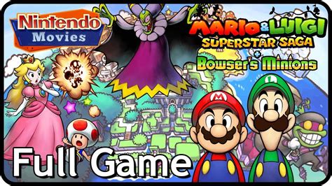 Mario And Luigi Superstar Saga Bowser Minions Full Game Main Game