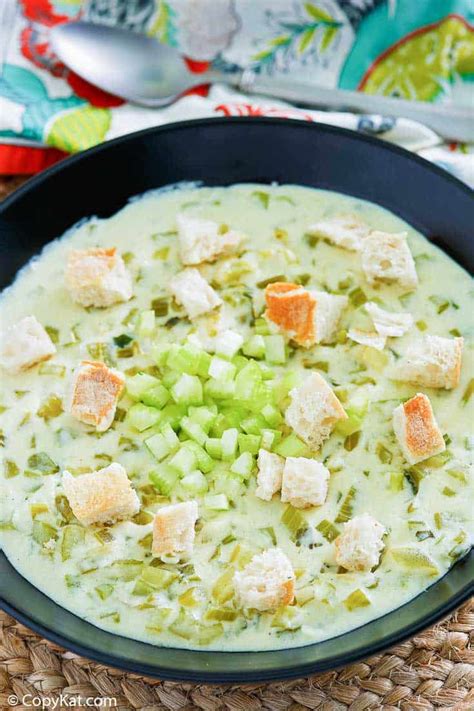 Homemade Cream Of Celery Soup Copykat Recipes