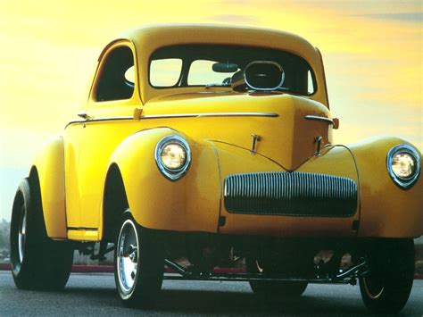 hot rods 1942 willys coupe cars wallpaper