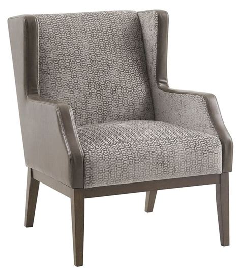 Olliix By Madison Park Cream And Taupe Douglas Chair Bob Mills Furniture