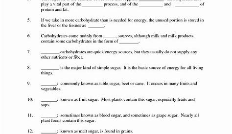 lipids worksheet answers pdf