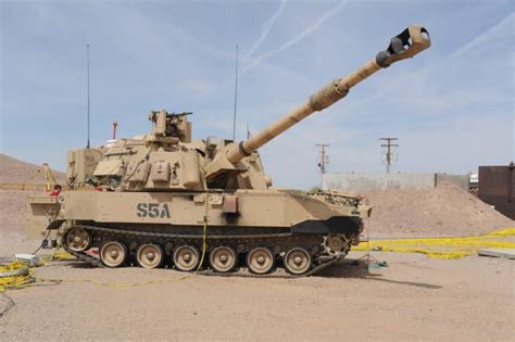 Armys M109a7 Self Propelled Howitzer Pim Deploys With Modernized