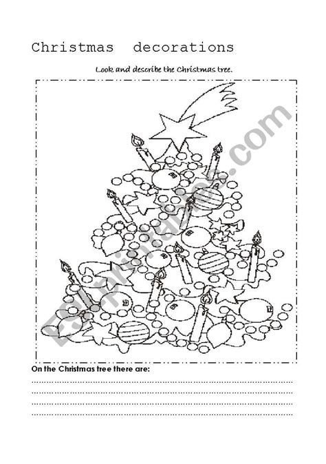 Sparkly, shiny, describes christmas decorations. describe christmas decorations | Billingsblessingbags.org