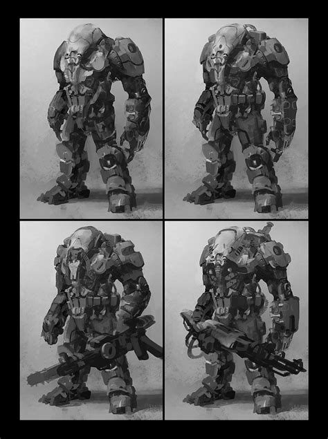Titan Concepts Characters And Art Titanfall Concept Art Titanfall