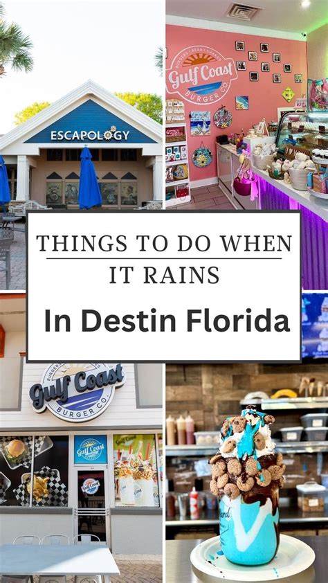 Indoor Activities In Rainy Destin Florida