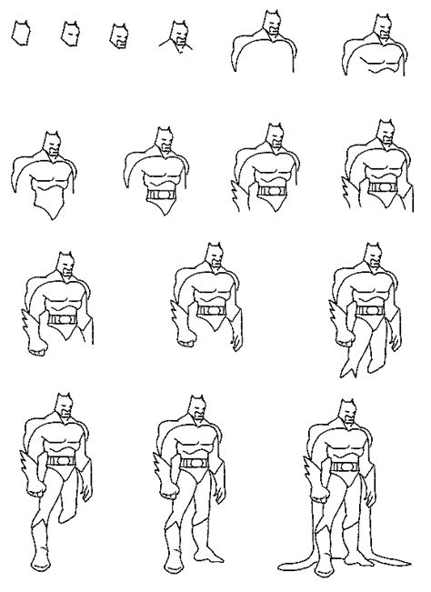 All my lessons are narrated and drawn in real time. Pin by Helen Semenova on Drawing | Drawing superheroes ...