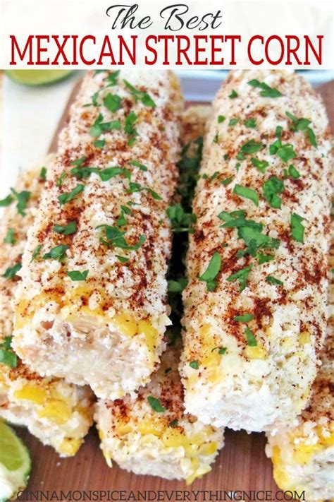 There is a tendency to hold the corn cobs straight up and vertical while slicing. The BEST Mexican Street Corn - #memorialday #sidedishes #recipes | Mexican food recipes, Food ...