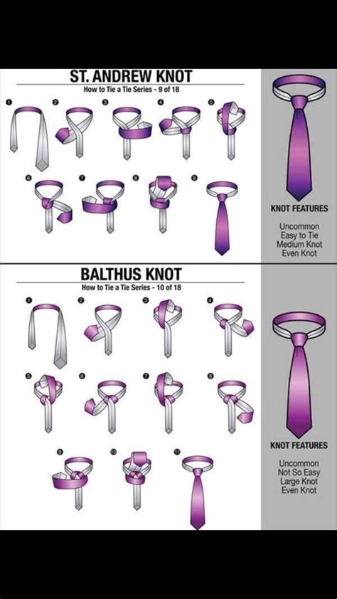 18 Ways To Tie A Necktie Musely