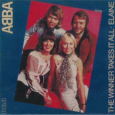 ABBA The Winner Takes It All Sheet Music For Piano With Letters