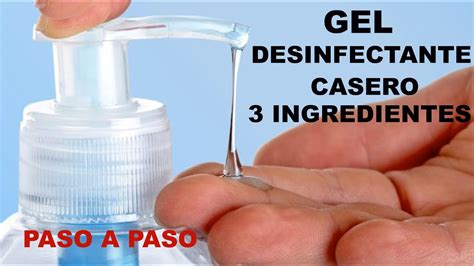 Como Hacer Gel Antibacterial Casero Reseta Oficil Oms How To Make