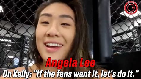Angela Lee Open To Grappling Danielle Kelly Didn T Expect To Submit Stamp With Pain