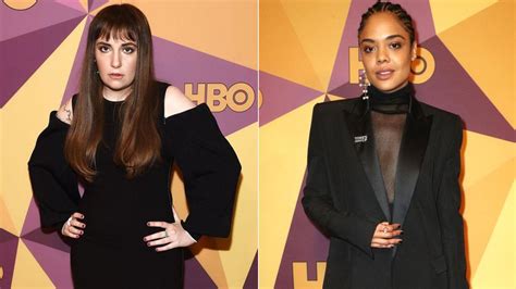 lena dunham reacts to tessa thompson s comments regarding her involvement in time s up