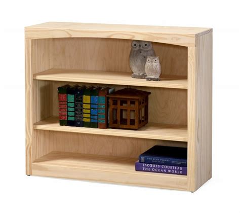 3030 Pine Bookcase 30″ X 30″ Unfinished Furniture Of Wilmington