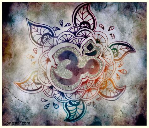 ૐ Om ૐ ૐ Aum ૐ Hindu Symbols Om Art Kundalini Yoga Spiritual Path