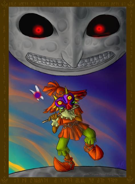 Skull Kid Dances Legend Of Zelda Majoras Mask By Wynahiros Fanart