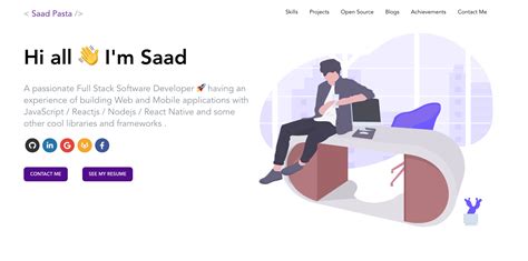 Portfolio Template · Github Topics · Github