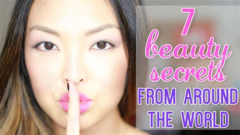 7 Beauty Secrets From Around The World Youtube