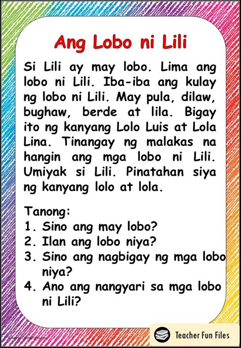 Pin On Marungko Approach Teacher Fun Files Filipino Reading Materials