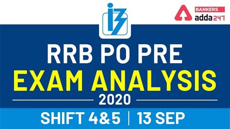 Ibps Rrb Po Prelims Exam Analysis Review Sep Th Th Shift Youtube