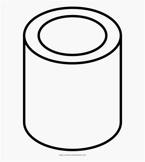 Cylinder Coloring Pages