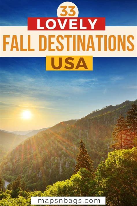 33 Best Fall Vacations In The Us Epic Places To Visit This Fall Fall