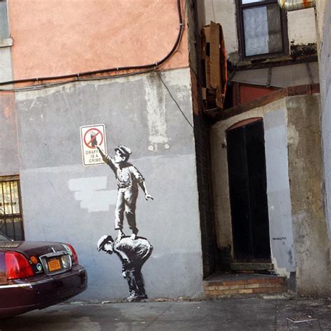 Share images of banksy works and other sightings here. Banksy New Artists Residency and Street Art in Chinatown ...