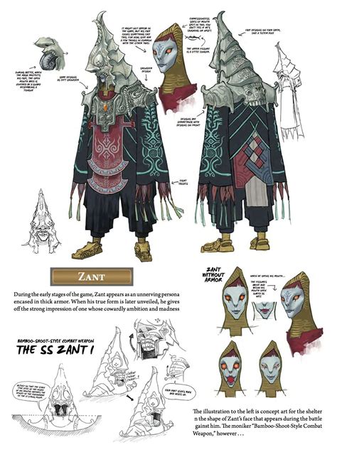 The Legend Of Zelda Twilight Princess Zant Concept Art From Hyrule