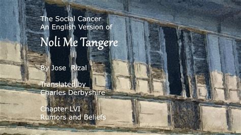 Noli Me Tangere Chapter 56 Rumors And Beliefs English Translation