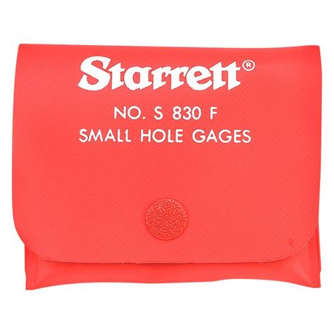 Starrett® S830fz 830 Series™ 5 Piece Sae And Metric Steel Small Hole