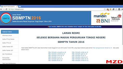 Bagaimana cara melihat pengumuman sbmptn ltmpt 2020?. Pengumuman SBMPTN 2016 | Melihat Hasil SBMPTN - YouTube