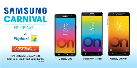 Samsung Carnival Comes to Flipkart, Get Instant Discount and Exciting Offers on Select Products ...
