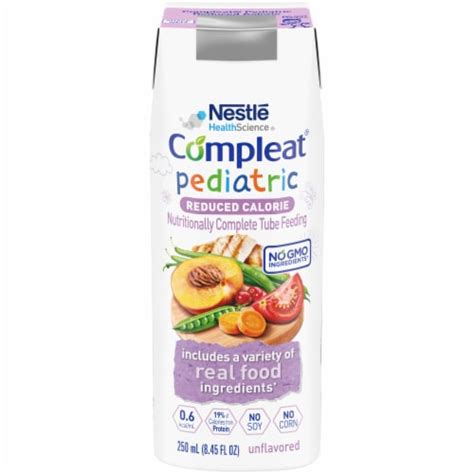 Nestle Compleat Pediatric Reduced Calorie Tube Feeding Formula 845 Fl