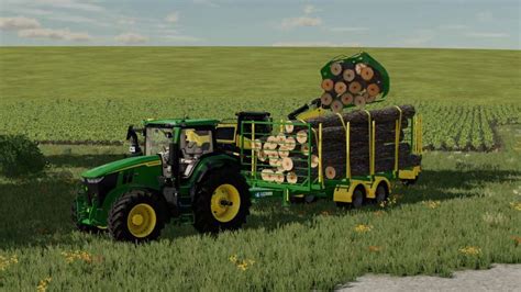 Lizard Lt679 Short Log Trailer V10 Fs22 Mod Download