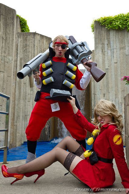 Team Fortress 2 Female Soldier And Demoman Cosplay On Fanboy Fashion