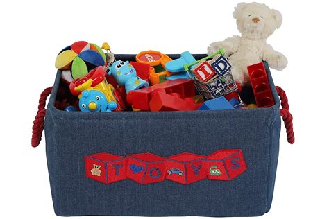 Toy Storage Basket Bin For Organizing Baby Kids Dog Toys Children