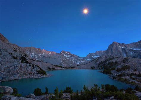 Moonlight Lake By Moonlight Photograph By Brian Knott Photography