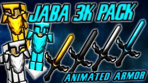 Minecraft Pvp Texture Pack Jaba 3k Animated Armor