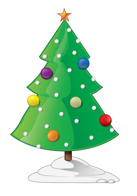 Pictures Of Cartoon Christmas Trees