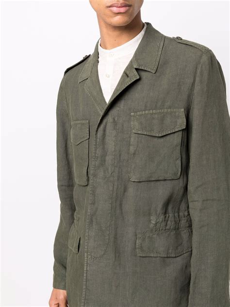 Boglioli Safari Style Linen Jacket Farfetch