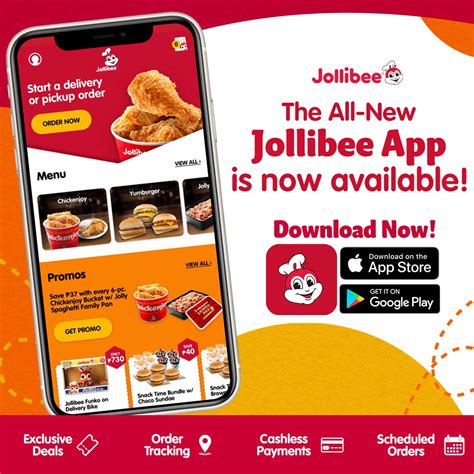 Brand And Business Jollibee Unveils App And Online Multi Channel