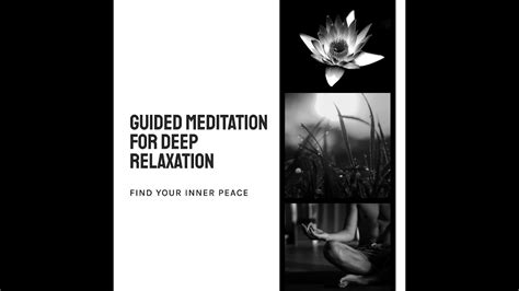 Guided Meditation For Deep Relaxation Youtube
