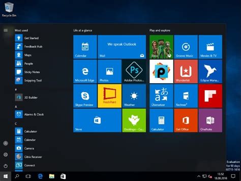 Customize Windows 10 Start Screen And Optimize For Higher User Density