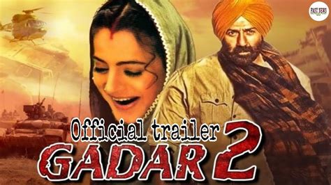 Gadar 2 Official Trailer Sunny Deol Salman Khan New Bollywood