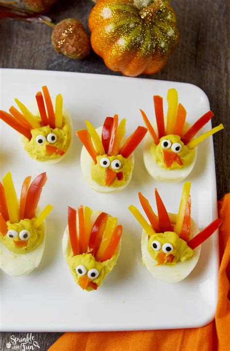 30 Ideas For Thanksgiving Deviled Eggs Decorations Most Popular Ideas